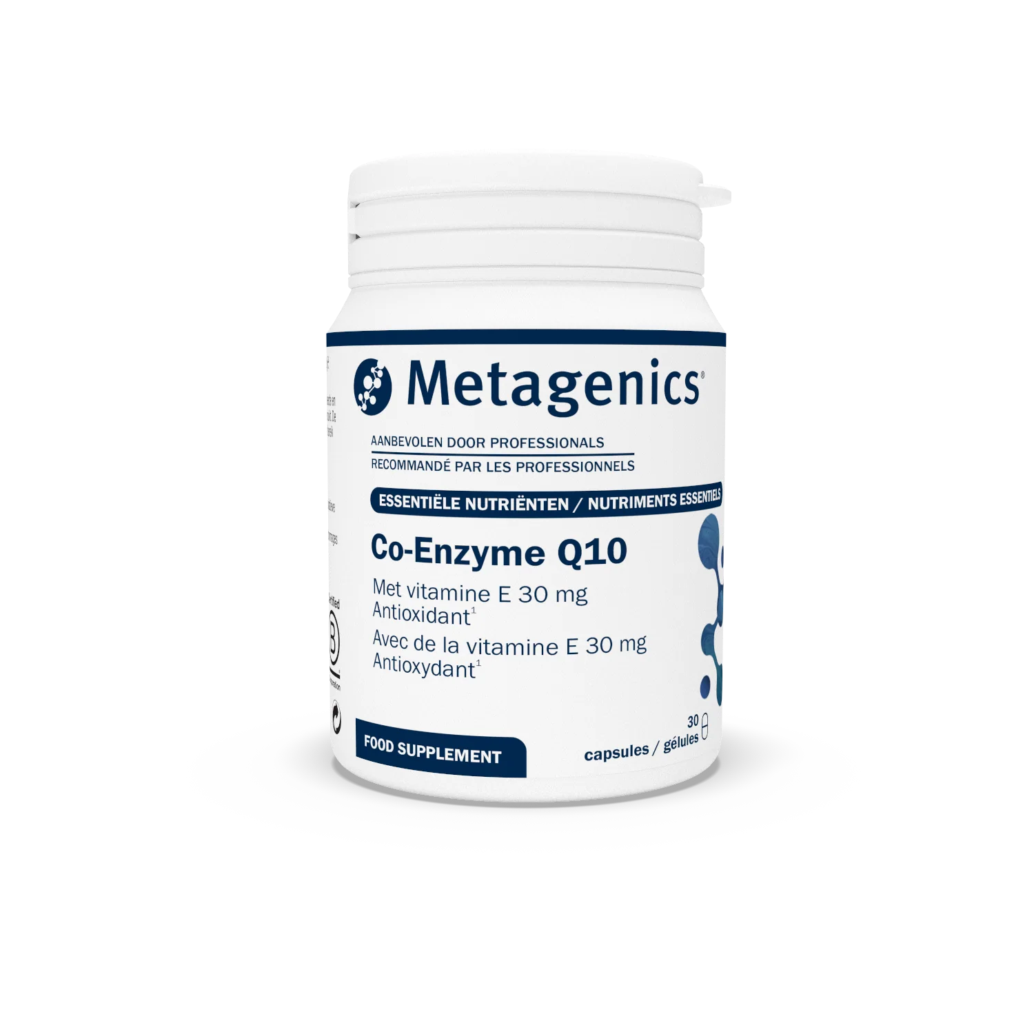 Co-Enzyme Q10 100 mg & Vit. E