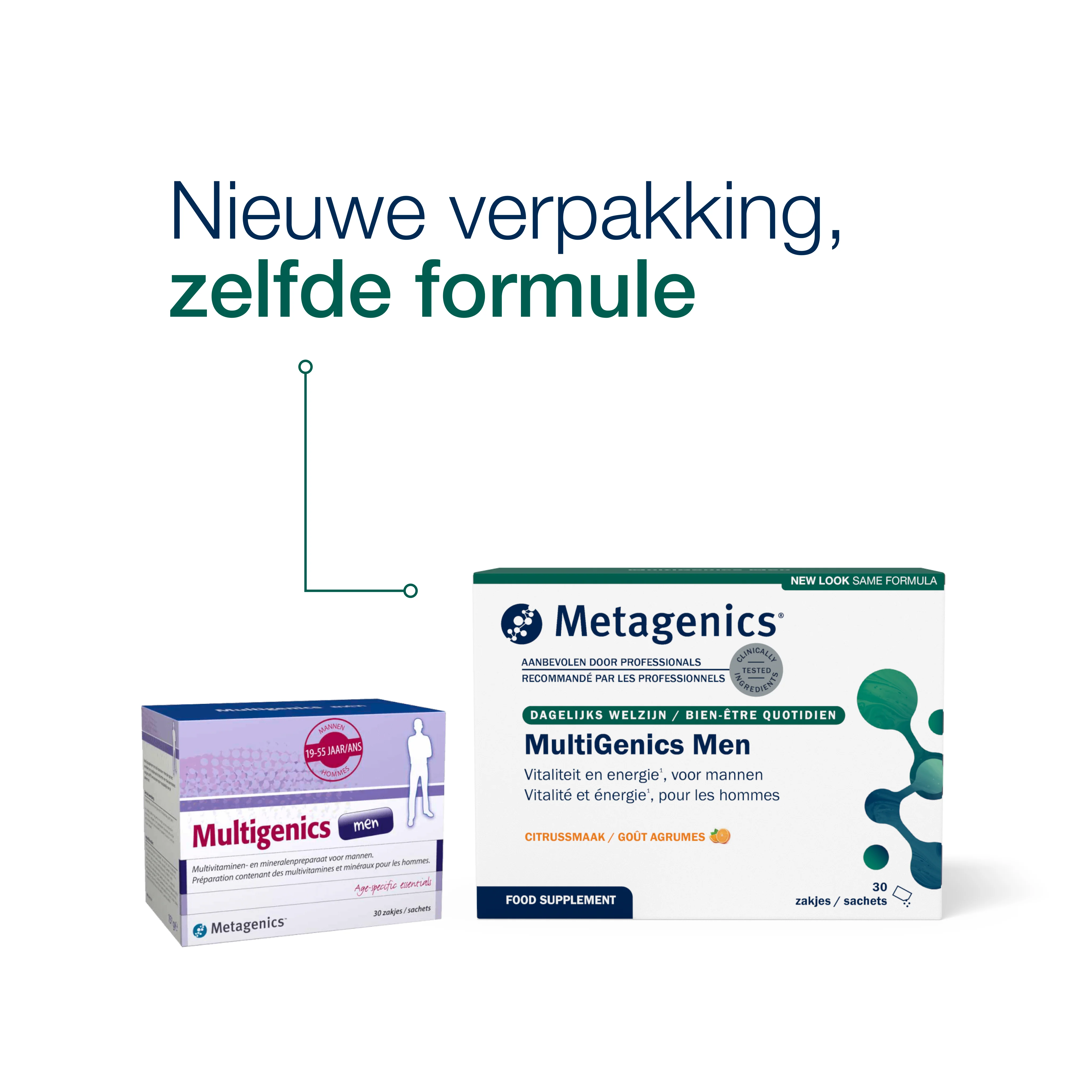 Multigenics Men 30 Zakjes - Image 2