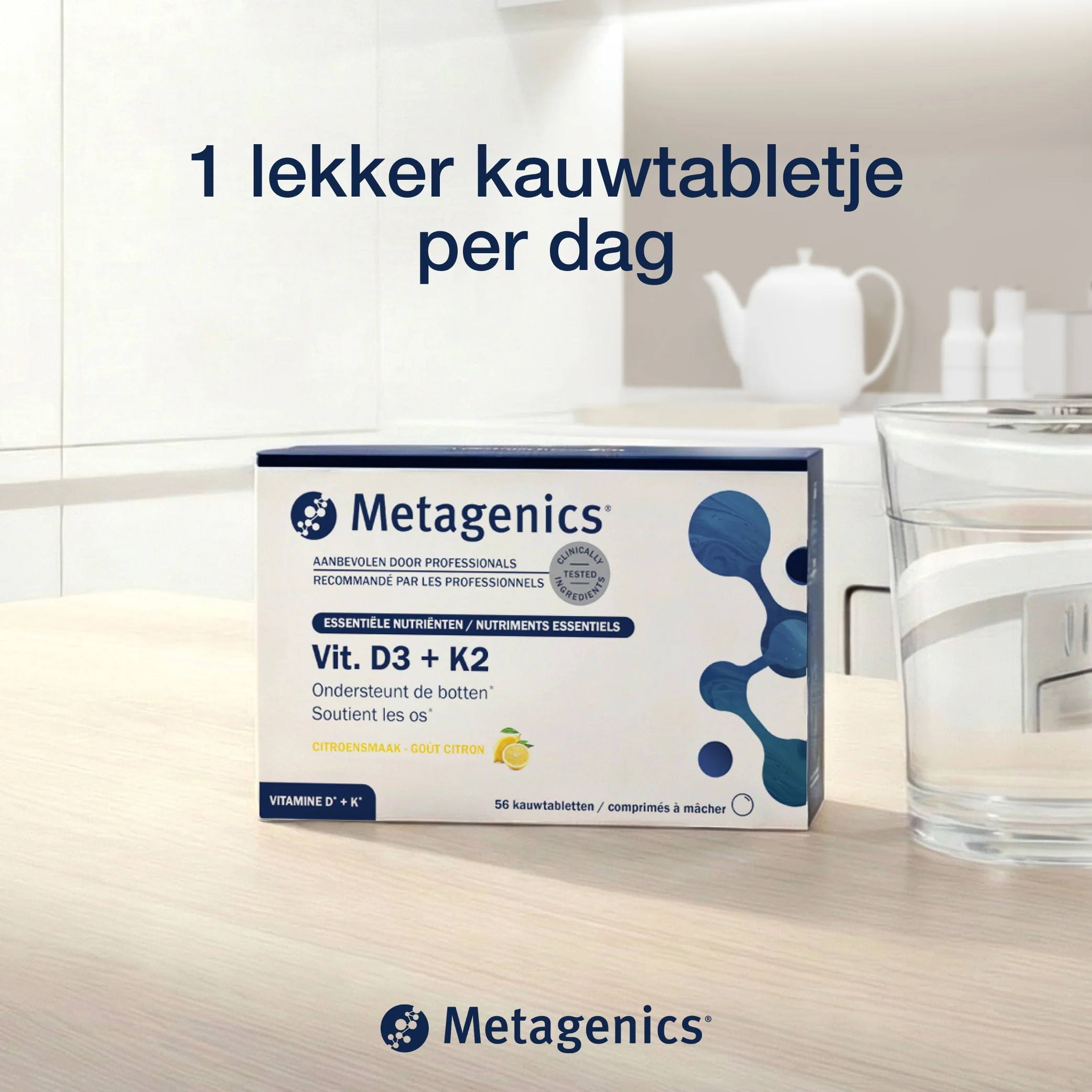 Vitamine D3 + K2 56 Kauwtabletten - Image 6